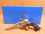 UNTURNED Colt Single Action Army SAA (3rd Gen, Nickel, 5-1/2-inch, 2011) - 18 of 21