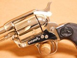 UNTURNED Colt Single Action Army SAA (3rd Gen, Nickel, 5-1/2-inch, 2011) - 3 of 21