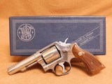 Smith & Wesson Model 64-1 (4-inch, .38 Spl, Stainless, w/ Box) - 1 of 18