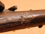 Antique, Original Moroccan Camel Gun (Snaphance Lock, Early 19th Century) - 14 of 16