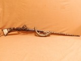 Antique, Original Moroccan Camel Gun (Snaphance Lock, Early 19th Century) - 1 of 16