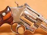 Smith & Wesson Model 27-2 (4-inch, Nickel, w/ Presentation Case) - 9 of 11