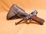 Mauser P.08 Luger (S/42 code, 1936, Early Straw Parts, WW2 Nazi German) - 1 of 16