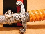 German Army Officer's Dagger (Alcoso, WW2 Nazi) - 3 of 10