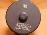 X-Products X-25 Black .308 50-round Drum Magazine (AR-10 & SR-25) - 5 of 9