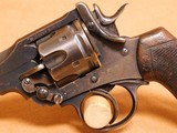 Webley & Scott WS Army Model w/ Rigby Address (.455 Eley) - 3 of 19