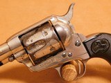 Colt SAA Single Action Army (.38-40, 4-3/4-inch, w/ Factory LETTER, Mfg 1895, ANTIQUE) - 3 of 18