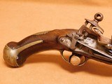 Miquelet Antique Flintlock Cavalry Officer's Belt Pistol - 2 of 13
