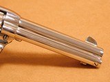 Colt Single Action Army w/ Box (.45 LC, 4-3/4-inch, Nickel, 1981) SAA - 13 of 16