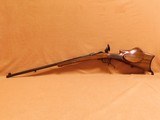 Antique Martini-action Schuetzen Rifle German/Austrian .22 Rimfire Short - 8 of 13