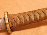 Takaduni Forged Sword (WW2 Japanese, Early Blade, Gunto Mounts) - 6 of 13