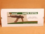 UNFIRED Arsenal SAM7K-01 AK-47 Pistol (Bulgarian, Milled & Forged Receiver) - 10 of 13