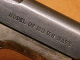 Colt 1911 US NAVY (1915, WW1 Naval Militia) - 16 of 18