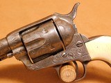 ANTIQUE, ENGRAVED Colt Single Action Army SAA w/ Letter - 3 of 24