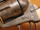 ANTIQUE, ENGRAVED Colt Single Action Army SAA w/ Letter - 16 of 24