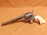 ANTIQUE, ENGRAVED Colt Single Action Army SAA w/ Letter - 1 of 24