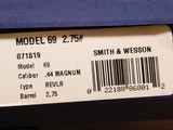 Smith and Wesson Model 69 Combat Magnum (.44, 2.75-inch, Stainless, 10064) - 4 of 4