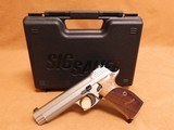 UNFIRED SIG Sauer P210 Target (Silver, 9mm, Made in Germany) - 1 of 13