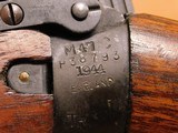 Enfield No 4 Mk I T SNIPER w/ MATCHING Scope, Mount, Scope Bag, Transit Case - 9 of 25