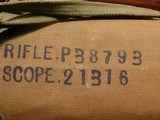 Enfield No 4 Mk I T SNIPER w/ MATCHING Scope, Mount, Scope Bag, Transit Case - 23 of 25