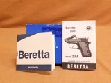 Beretta Model 21A Bobcat (.22 LR DA/SA Tip-Up w/ Box) 21 A - 10 of 12