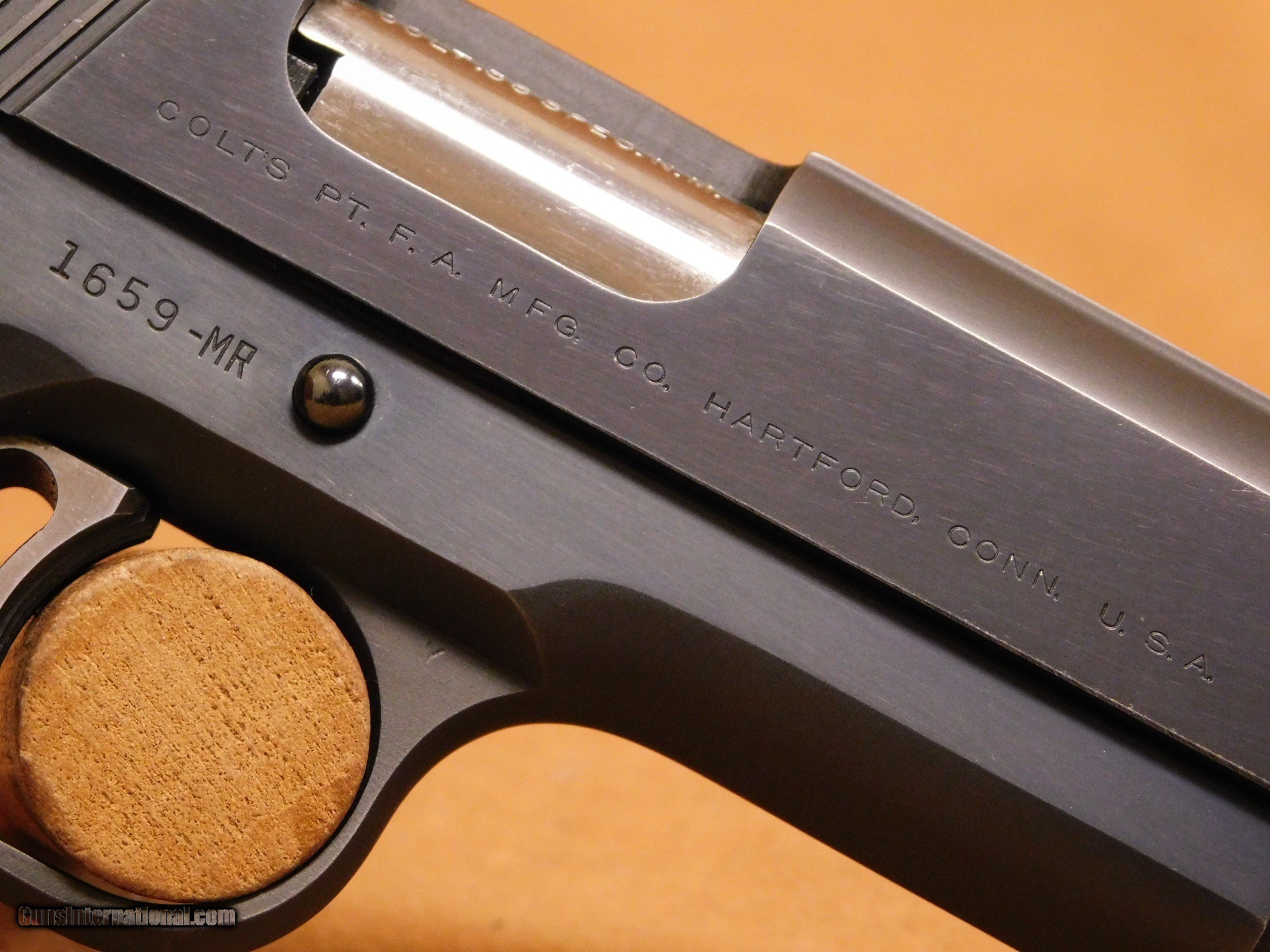 Colt Gold Cup National Match .38 Special Mid-Range SN:2142-MR MFG