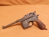 Mauser C96 Red Nine Broomhandle w/ Stock, 1916 Harness (German Nazi) - 2 of 18