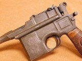 Mauser C96 Red Nine Broomhandle w/ Stock, 1916 Harness (German Nazi) - 4 of 18