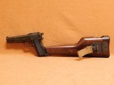 Inglis/Browning Hi-Power with Stock, Tangent Sights (WW2 Chinese Contract) - 1 of 13