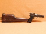 Inglis/Browning Hi-Power with Stock, Tangent Sights (WW2 Chinese Contract) - 6 of 13