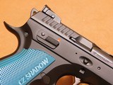 CZ SP-01 Shadow 2 Black & Blue (91257, Aluminum Grips, 17 rd, 9mm) - 9 of 12