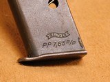 Walther PP (Blank AC Slide, No Banner, Late War 1945 WW2, Nazi German) - 9 of 9