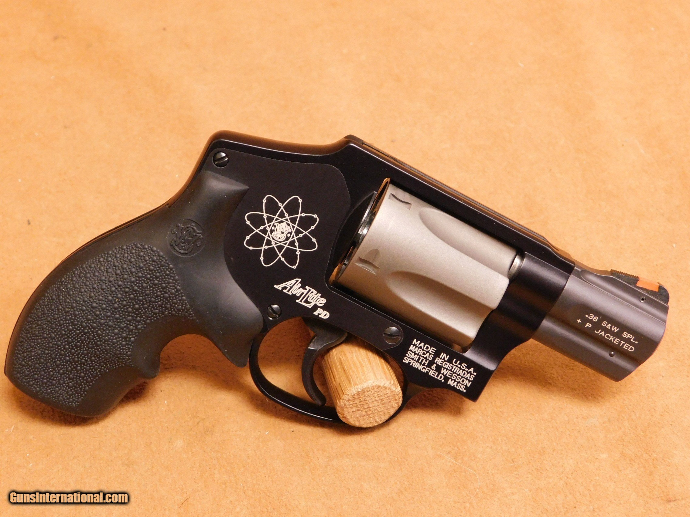 Smith & Wesson 342-1 AirLite PD Titanium Revolver .38 Special (PR66775) ATX