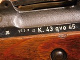 Berlin-Luebecker G43/K43 QVE 45 code (1945 Nazi German WW2) QVE45 - 9 of 14