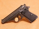 Walther PP (Blank AC Slide, No Banner, Late War 1945 WW2, Nazi German) - 1 of 13