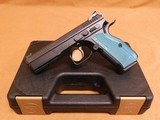 NEW CZ-USA Shadow 2 Black and Blue (91257, 9mm, 5-inch) - 1 of 2