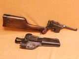 Mauser C96 Red Nine Broomhandle w/ Stock, 1916 Harness (German Nazi) 9 - 1 of 13