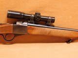 Ruger No 3 (.30-40 Krag, 22-inch) w/ Buriss 4x Mini Scope, 2nd Year Prod. - 3 of 15