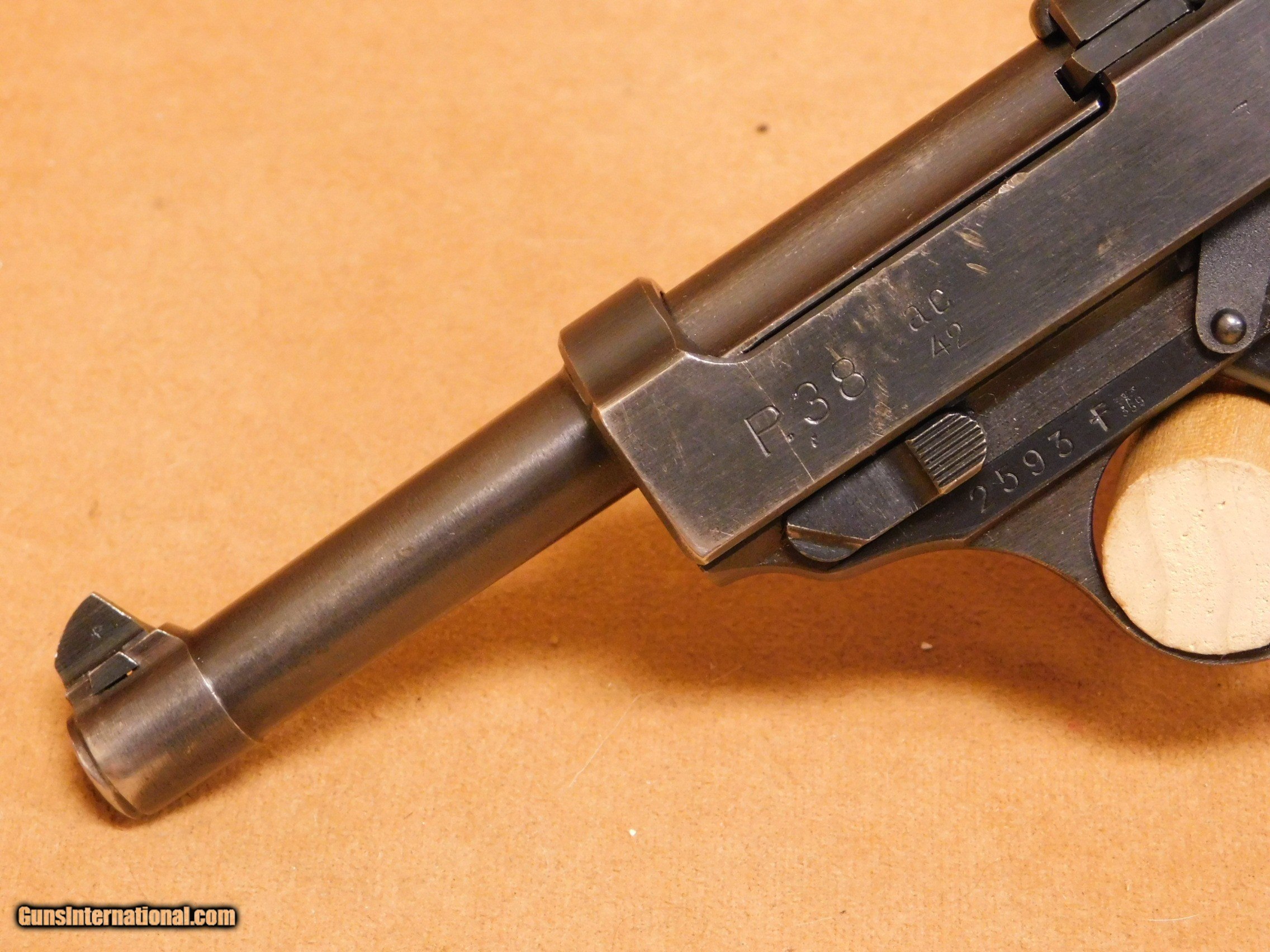 Walther P.38 AC42 (100% Correct, Nazi German WW2 1942) P38 ac 42