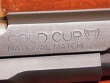 UNFIRED Colt 1911 Gold Cup National Match Mark IV Series 70 w/ Box (45 ACP) - 10 of 12