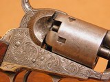 Colt Model 1849 Pocket (GUSTAVE YOUNG Factory Engraved, w/ Case, Extras) - 22 of 25
