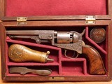 Colt Model 1849 Pocket (GUSTAVE YOUNG Factory Engraved, w/ Case, Extras) - 1 of 25