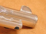 Colt Single Action Army (45 LC, Silver Plate, ENGRAVED: C+ Coverage) SAA - 19 of 25