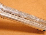 Colt Single Action Army (45 LC, Silver Plate, ENGRAVED: C+ Coverage) SAA - 20 of 25