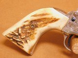 Colt Single Action Army (45 LC, Silver Plate, ENGRAVED: C+ Coverage) SAA - 16 of 25