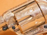 Colt Single Action Army (45 LC, Silver Plate, ENGRAVED: C+ Coverage) SAA - 7 of 25