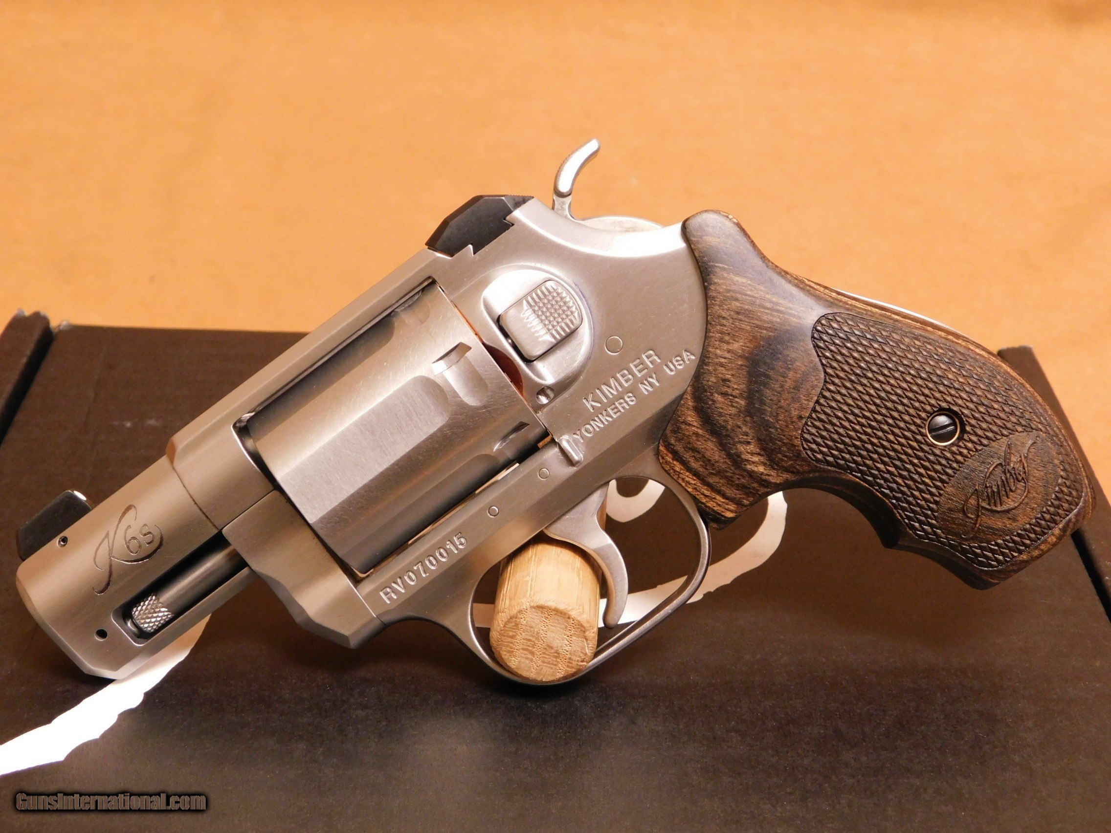 New Kimber K6s Dasa 357 Magnum 2 Inch Brushed Stainlesswalnut 6 Shot