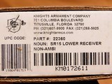 NEW Knight's Armament Co SR-15 Stripped Lower NON-AMBI (22360) KAC/Knights - 4 of 7