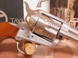 Taylor's & Co/Uberti 1873 Cattleman Single-Action (45 Colt, White/Stainless Engraved) - 10 of 18