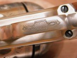 Taylor's & Co/Uberti 1873 Cattleman Single-Action (45 Colt, White/Stainless Engraved) - 14 of 18